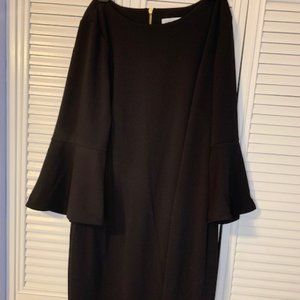 Long Bell-Sleeved Dress